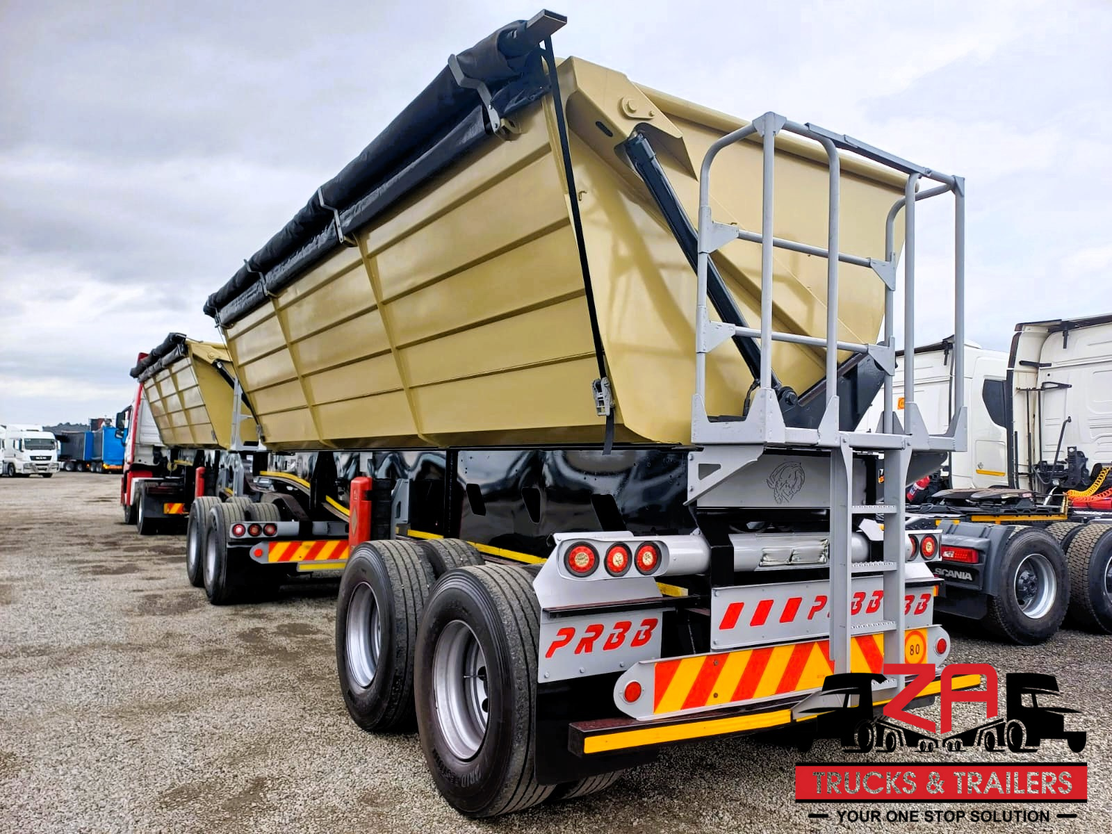 2022 PRBB 45 CUBE SIDE TIPPER #53133